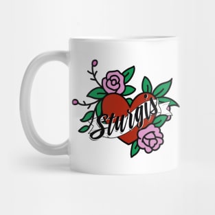 Tattoo style Sturgis motorcycle rally Mug